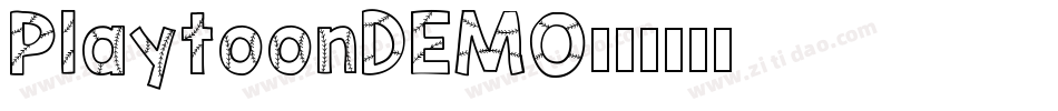 PlaytoonDEMO字体转换