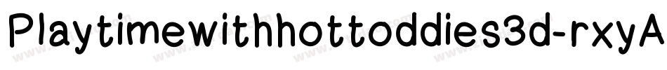 Playtimewithhottoddies3d-rxyA字体转换