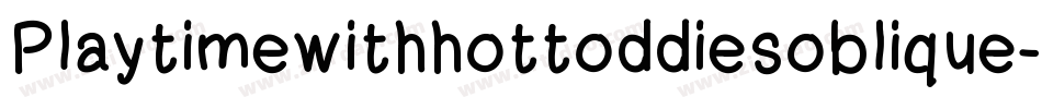 Playtimewithhottoddiesoblique-YElv字体转换