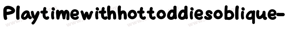 Playtimewithhottoddiesoblique-YElv字体转换