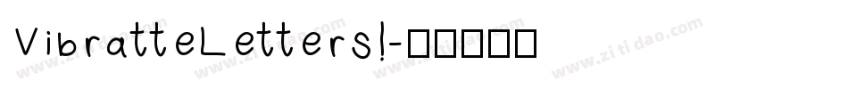VibratteLetters!字体转换
