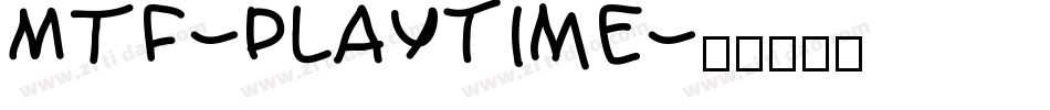 MTF-Playtime字体转换