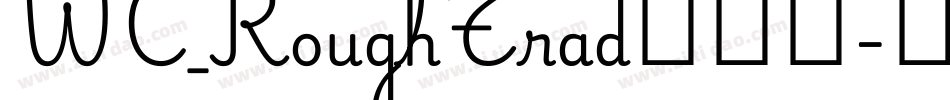 WC_RoughTrad生成器字体转换