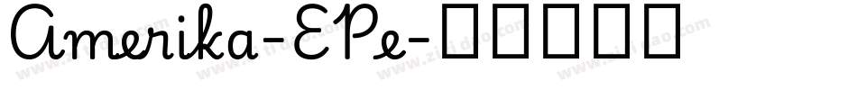 Amerika-EPe字体转换