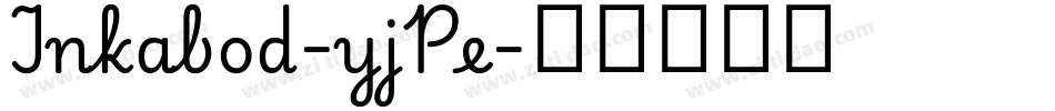 Inkabod-yjPe字体转换