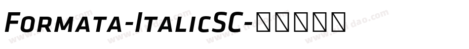 Formata-ItalicSC字体转换