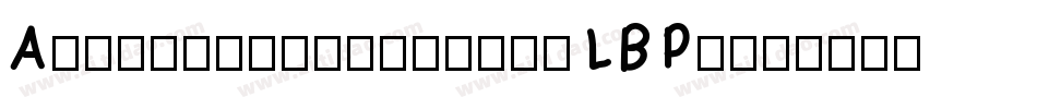 Alaskascriptdemo-LBPn字体转换