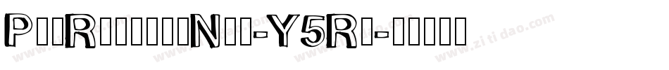 PoeRedcoatNew-Y5Ro字体转换