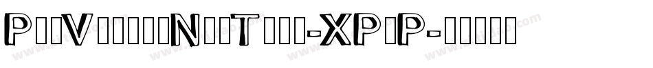 PoeVeticaNewThin-XPgP字体转换