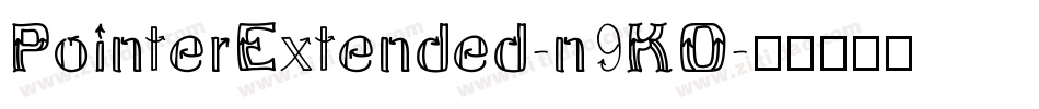 PointerExtended-n9KO字体转换
