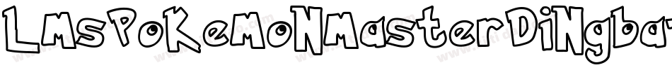 LmsPokemonMasterDingbat-P3j2字体转换