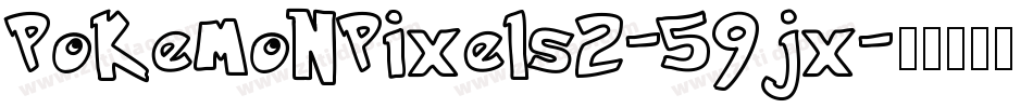 PokemonPixels2-59jx字体转换