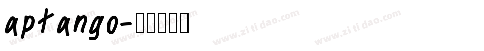 aptango字体转换