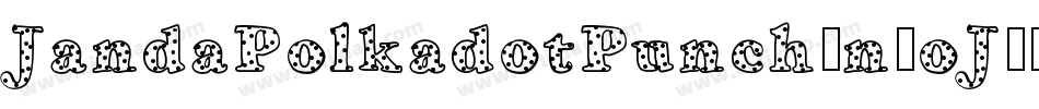 JandaPolkadotPunch-n4oJ字体转换
