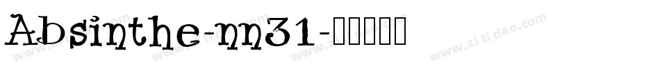 Absinthe-nn31字体转换