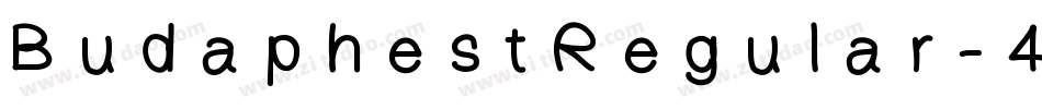 BudaphestRegular-48pY字体转换 BudaphestRegular-48pY字体转换