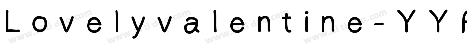 Lovelyvalentine-YYPy字体转换