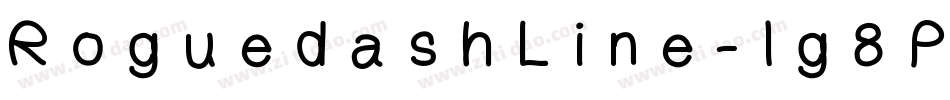 RoguedashLine-lg8Py字体转换
