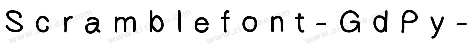 Scramblefont-GdPy字体转换