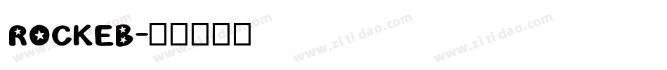 ROCKEB字体转换