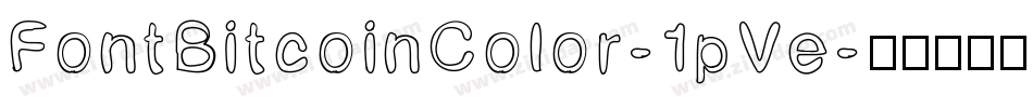 FontBitcoinColor-1pVe字体转换
