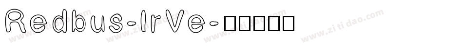 Redbus-lrVe字体转换