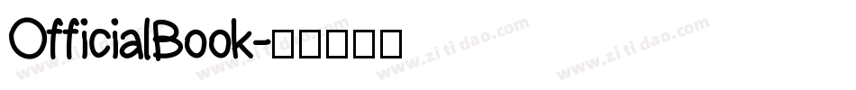 OfficialBook字体转换