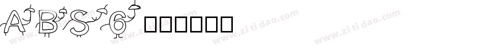 ABS6字体转换
