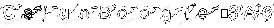 CajunBoogie-3A6字体转换