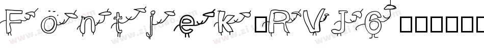 Fontjek-RVJ6字体转换