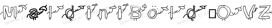 MaldiniBold-OVZO6字体转换