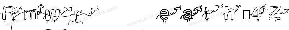 Rmwreath-4ZY6字体转换