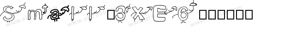 Small-3XE6字体转换