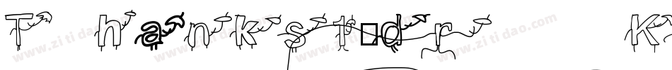 Thanks1-drK6字体转换