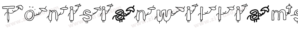 Tonisianwilliams-3xa6字体转换