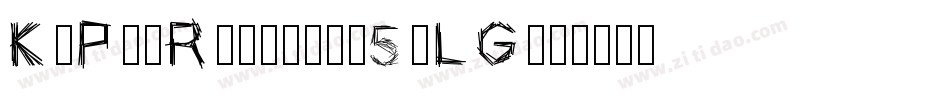 KaPowRegular-5oLG字体转换