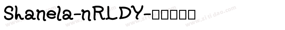 Shanela-nRLDY字体转换