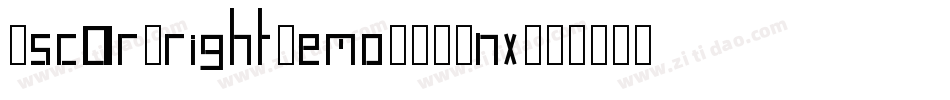 OscarWrightDemo-MVWnx字体转换