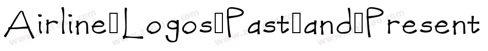 Airline-Logos-Past-and-Present字体转换
