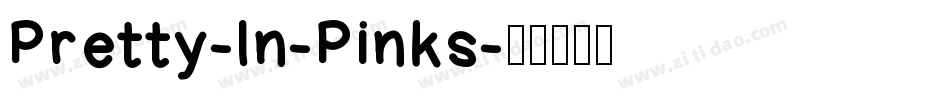 Pretty-In-Pinks字体转换