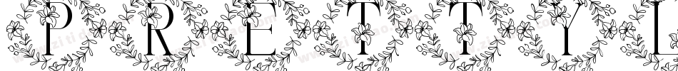 PrettyLilyDemo-2OWX3字体转换