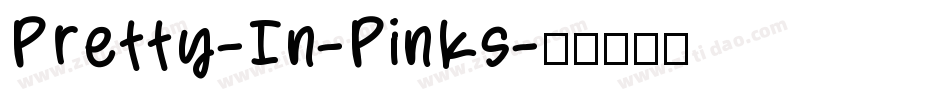 Pretty-In-Pinks字体转换