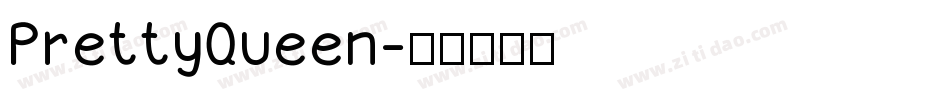 PrettyQueen字体转换