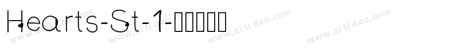 Hearts-St-1字体转换