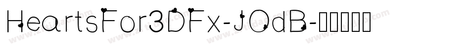 HeartsFor3DFx-JOdB字体转换