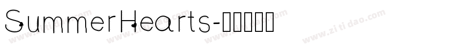 SummerHearts字体转换