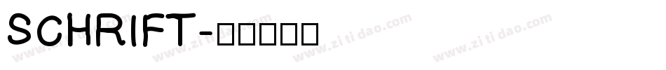 SCHRIFT字体转换