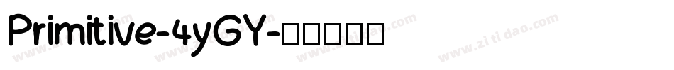 Primitive-4yGY字体转换