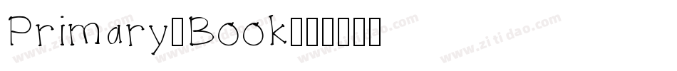 Primary-Book字体转换
