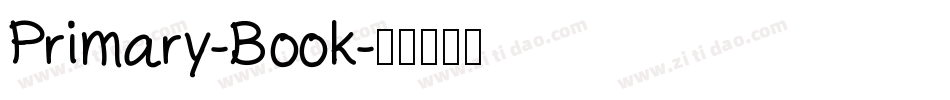 Primary-Book字体转换